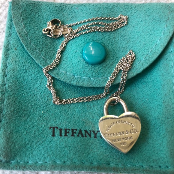 heart locket necklace tiffany